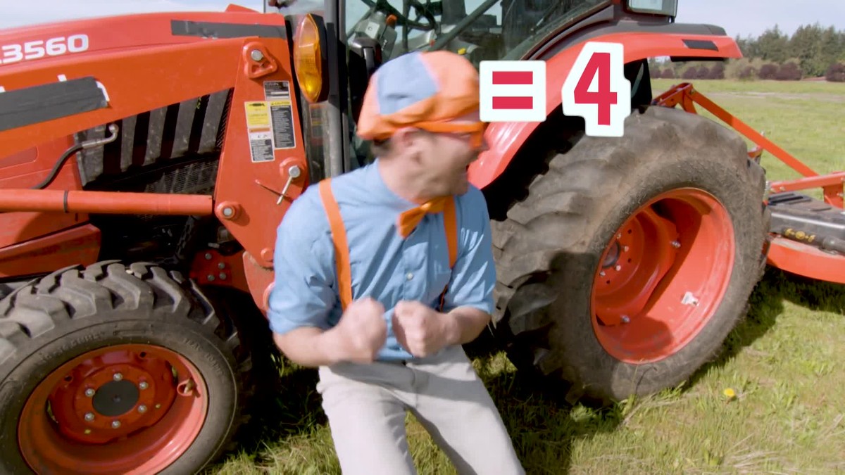 Blippi Learns About The Tractors Sezonul 1 Blippi VOYO