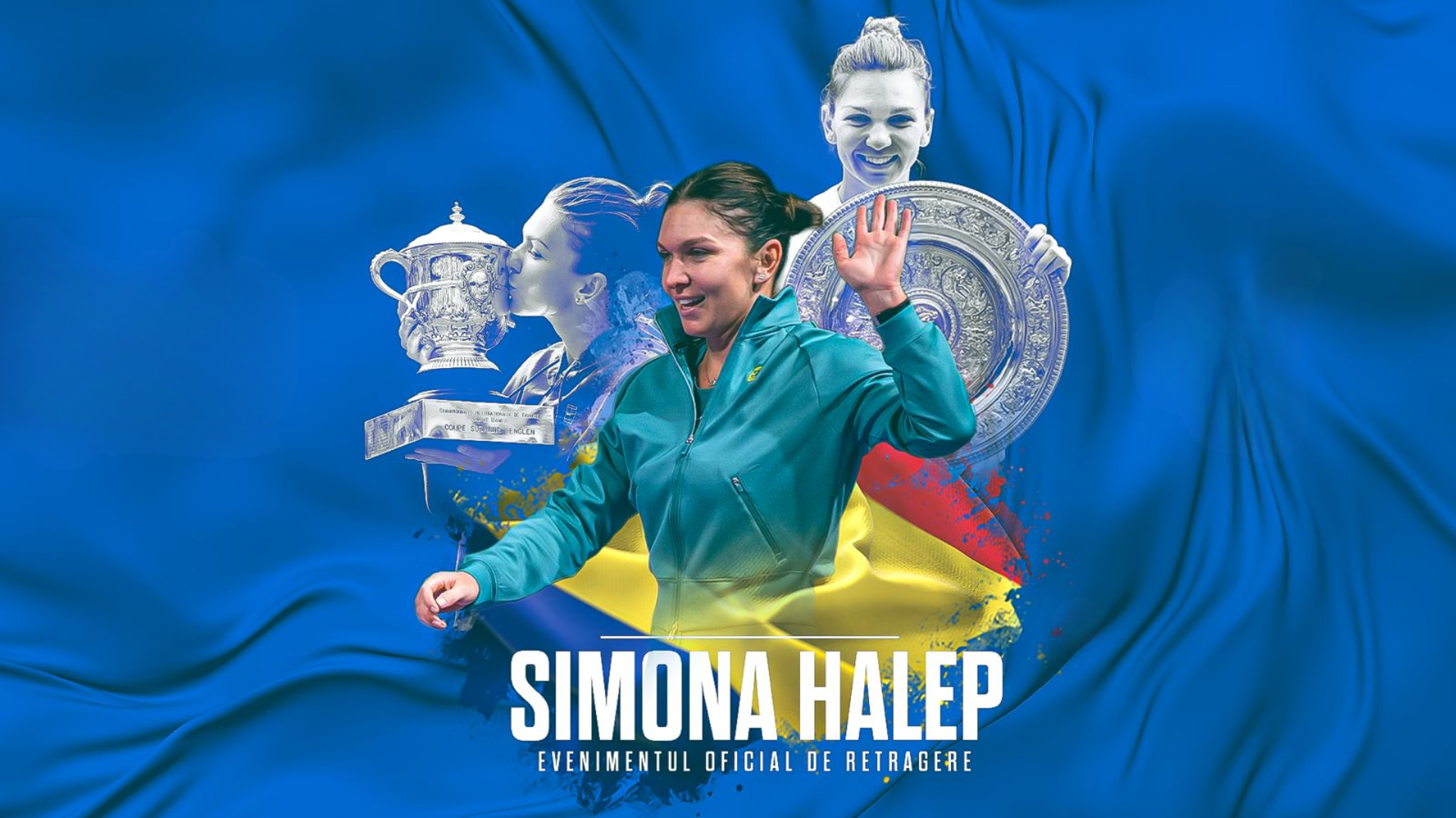 Evenimentul de retragere al Simonei Halep