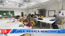 Școala: absență nemotivată