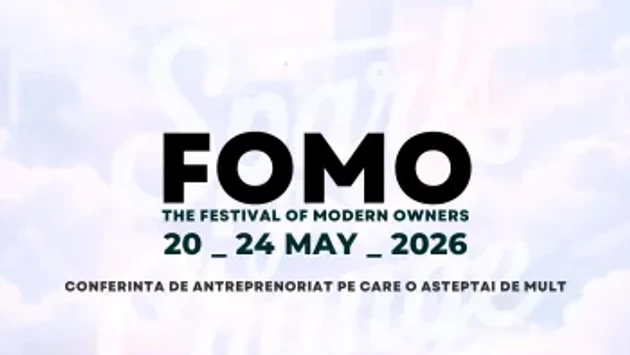 FOMO Festival 2026: Bucureștiul devine capitala antreprenoriatului modern între 20 și 24 mai